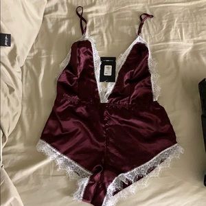 Sleepy nights satin romper